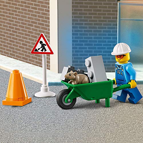LEGO 60284 City Baustellen-LKW Spielzeug Bausteine-Set, Frontlader Baufahrzeug für Jungen und Mädchen ab 4 Jahre, Lernspielzeug für Kinder – Bild 6