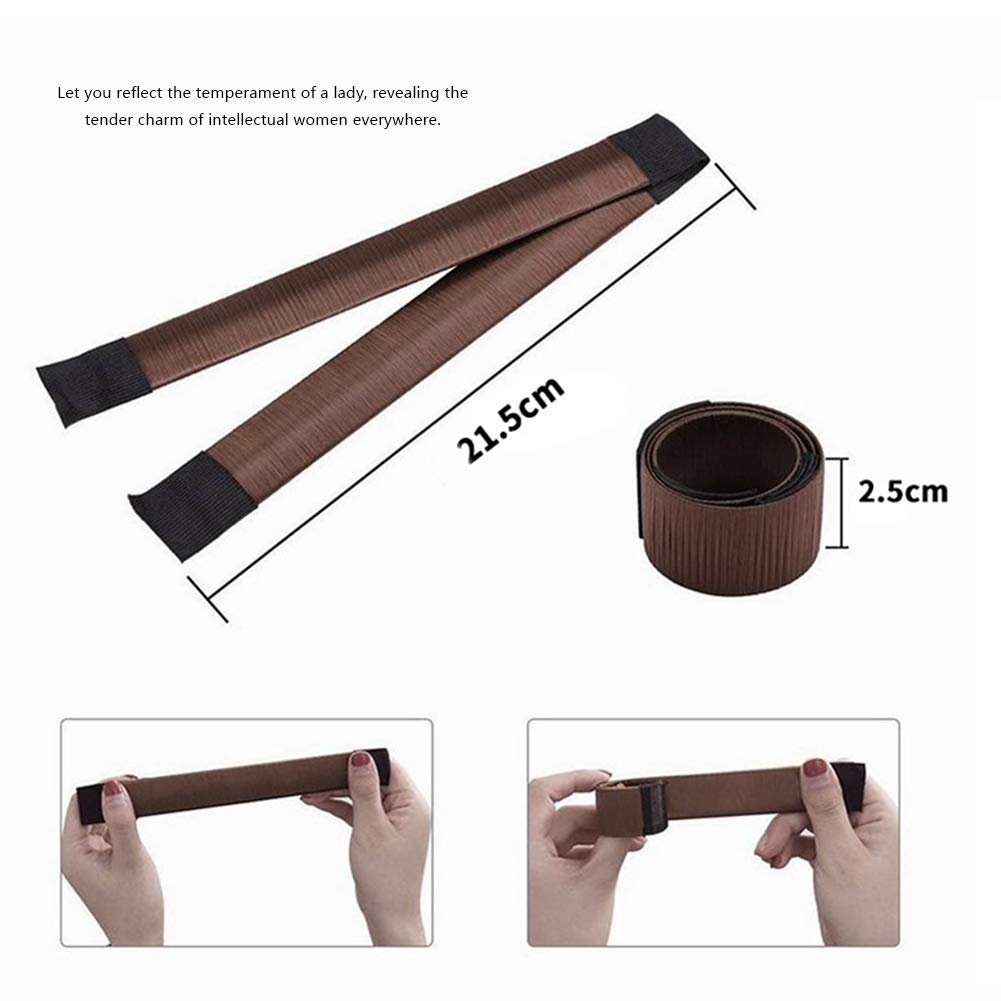3 PACK Hair Bun Maker Hair Band Accessory Hair Bun Shaper Perfect Hair Bun Making Tool For Girls Women: Beauty