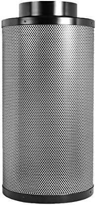 Hongruilite 4" 6" 8" Activated Carbon Air Filter for Grow Tent Kit and Hydroponic Growing System (8'')