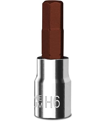 Capri Tools 6 mm Hex Bit Socket, 1/4-Inch Drive, Metric - 3-0536