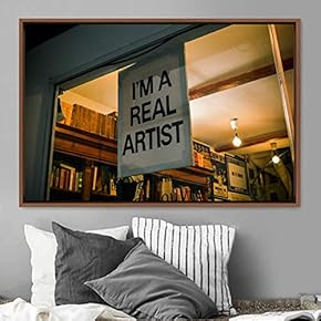 signwin Framed Canvas Wall Art Pressed Quotes 3D...