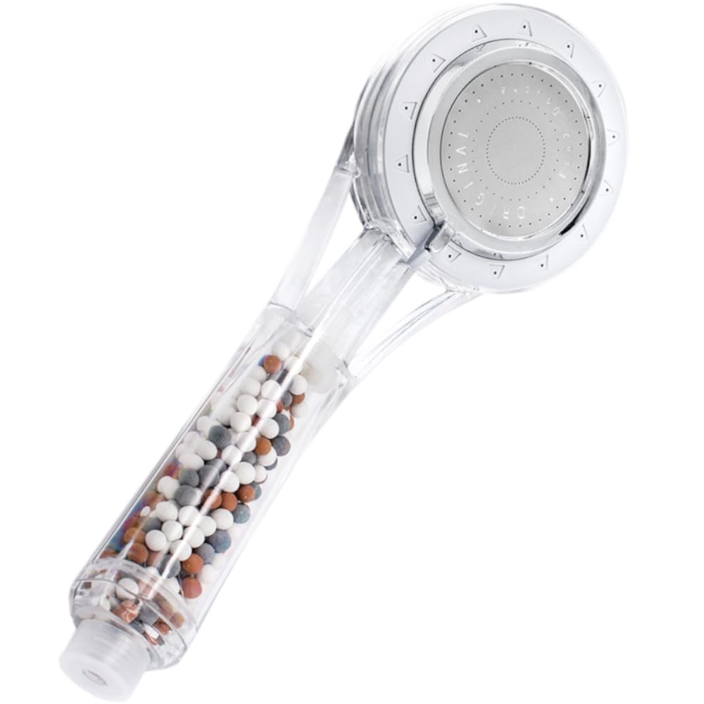 Eco2-Douche Original – Ecological and Economical Shower Head – Universal – Medalist at The Lépine Competition – French Design – Translucent Shower Head