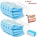 Disposable Face Mask (3-Ply) with Earloop Medical Mask for Virus, Bacteria, Germ, Dust, Pollen, Particle Protection (20)