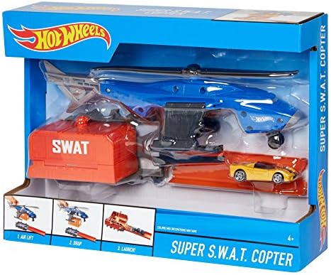 hot wheels swat helicopter