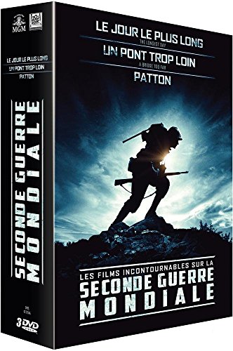 Seconde Guerre Mondiale : Le Jour le plus long + Patton + Un Pont trop loin - Pack