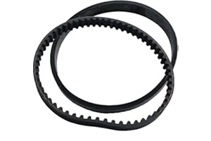 Geared Tooth Brush & Flat Pump Belts for Bissell-ProHeat Powerwash Cleaners, Replaces 015-0621 BR-1075 215-0628 1622 1694 792