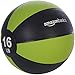 Amazon Basics Workout Fitness Exercise Weighted Medicine Ball - 16 Pounds, Lime Green and Black