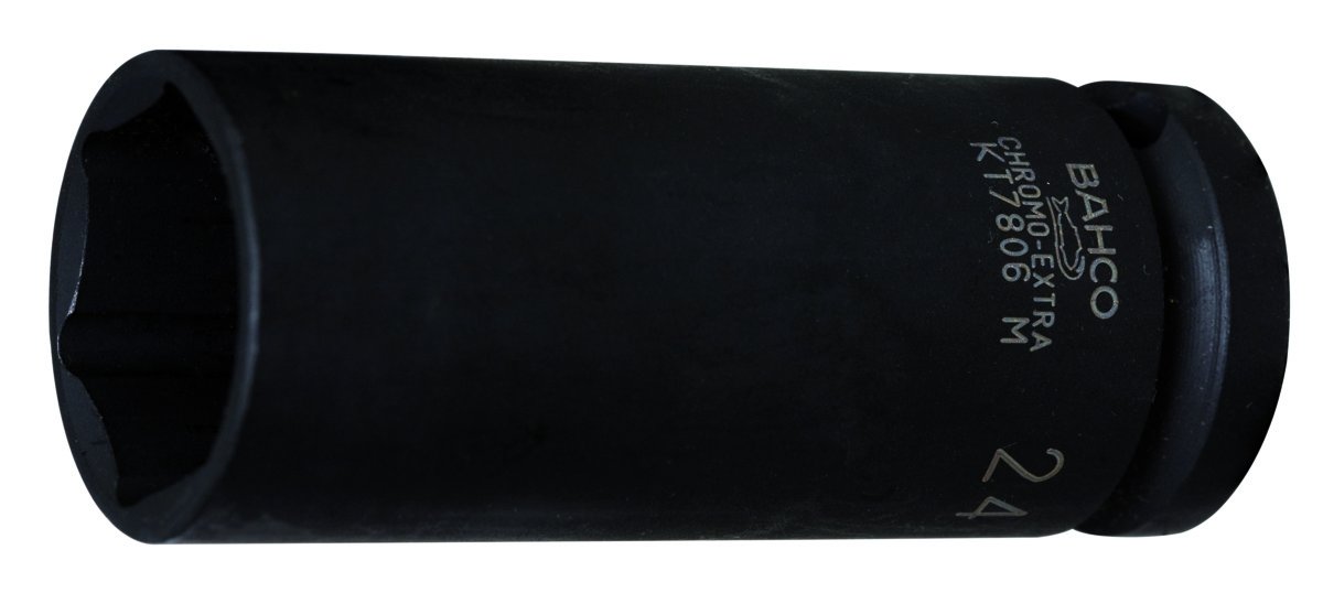 Bahco K7806Z-1.5/16 Socket, Black, 3/4-Inch/78 mm