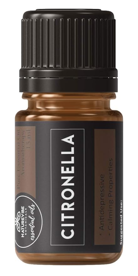 Naturevibe Botanicals Organic Citronella Oil - 15ml