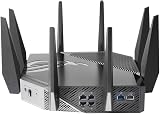 ASUS ROG Rapture GT-AXE11000 WiFi 6E Tri-Band Router 2.5G WAN 11000 Mbps view 4