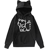 Cat Hoodies for Women Teen Girls
