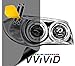 VViViD Air-Tint Extra-Wide Headlight Taillight Vinyl Tint Wrap 16 Inch x 48 Inch Roll Including Yellow Detailer Squeegee & 2X Black Felt Edge Decals (Smoke Black) primary