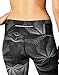 Champion Women's Marathon Performance Capri Legging, Dada Grey Glitch, Medium