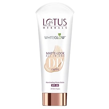 Lotus Herbals Whiteglow Matte Look All In One Dd Cr