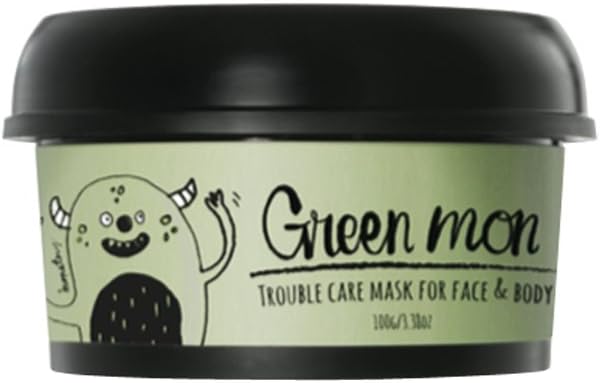MONSTORY Green Mon Fresh Mask 100g, Sooth Redness from Face, Provide Nurishments