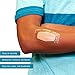 Nexcare Waterproof Bandages, Stays on in the Pool, Holds for 12 Hours, Clear and Waterproof Bandages for Fingers and Elbows 50 Ct (Pack of 3)