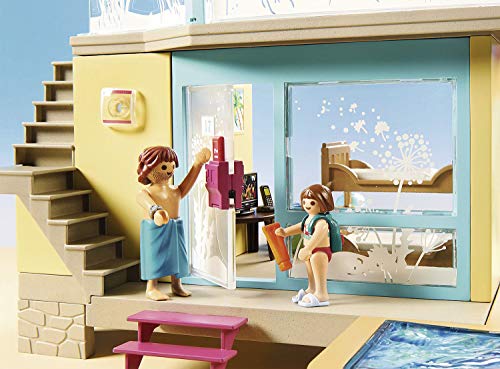 PLAYMOBIL Family Fun 70435 Bungalow mit Pool, ab 4 Jahren – Bild 6