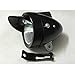 Motor-acc Classical Bright Metal Black Vintage Bicycle Bike Headlight Retro LED Light Cycling Fog Front Head Lamp Night Riding Safety with Bracket