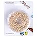 PH PandaHall Golden Split Rings, 900 Pcs Iron Double Jump Rings Loop Jump Ring Jewelry Connector Rings 4 5 6 7 8 10mm Split Rings with Opener Tool for Earring Bracelet Necklace Jewelry Making