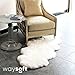 WaySoft Authentic New Zealand Sheepskin Area Rug, Versatile Fluffy Wool Cover in Multiple Sizes, Perfect for Bedrooms, Living Rooms, Chair Covers, or Motorcycle Seats