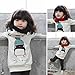 Timall Baby Girl Penguin Long Sleeve Cotton White Jumper Sweater Clothing Baby Clothes