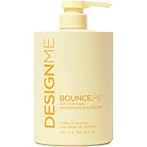 DESIGNME BOUNCE.ME Curl Shampoo with Argan Oil and Anti-frizz formula | Extra Nourishment and Protection | Provides Moisture 