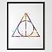 Dignovel Studios 11X14 Always Inspired Watercolor illustration Art Print Harry Potter Poster Friendship Quote N192