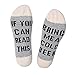 Pxmoda Christmas (3 Pairs) Soft Unisex Sock Cotton Letter Printed Warm Thick Knit Funny Socks Cozy Crew Socks (one size, 01)