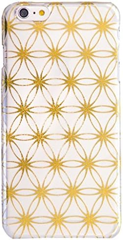 Ankit Gold Sacred Geometry iPhone 6 Case Clear Transparent Case Protective Beautiful Design Case with Anti Shock Absorption, 4.7 inch