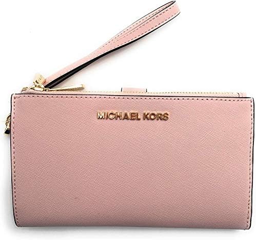 Michael Kors Women's Jet Set Travel Double Zip Wristlet 1 Michael Kors Women's Jet Set Travel Double Zip Wristlet