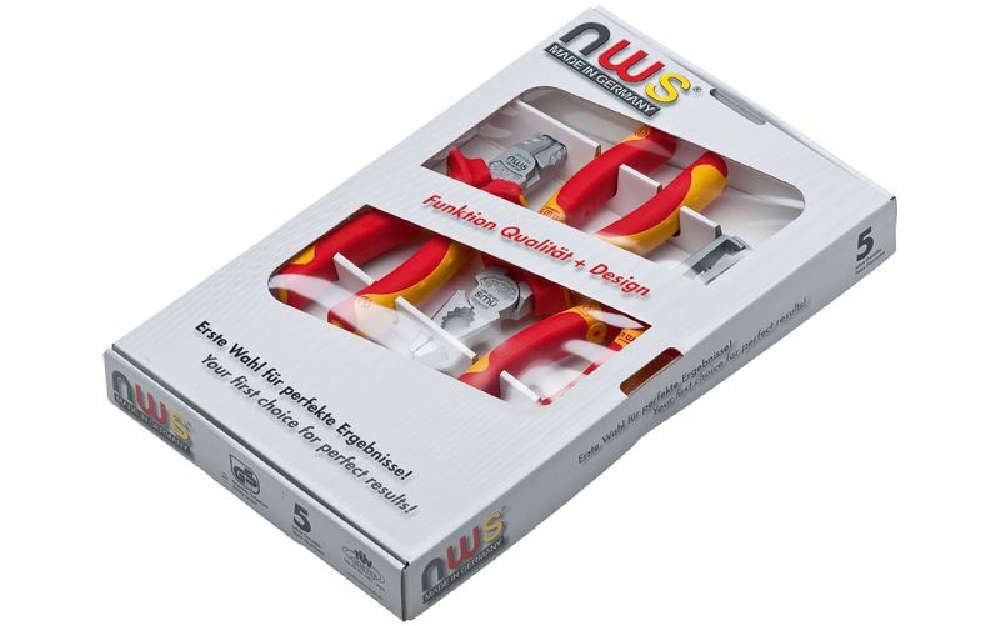 Nws 784 VDE 3 Piece Plier Set, Multi-Colour, Set of 3