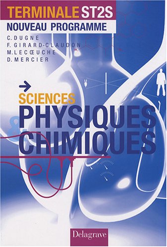 Sciences physiques & chimiques, terminale ST2S