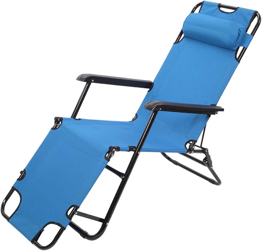 Portable Zero Gravity Chair,Folding Camping Reclining