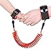 Child Anti Lost Wrist Link Safety Velcro Harness Strap Rope Leash Walking Hand Belt Wristband for Toddlers Babies & Kids (2.5m/98'' Orange)