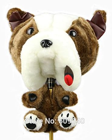 2016 New Animal Bulldog Golf Headcover Golf Animal Driver Headcover Protection Cover Golf Club Wood 460 cc Driver headCovers