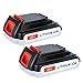 Biswaye 4.0Ah 20V Lithium Battery LBXR20 Compatible with Black and Decker 20V Max Battery LBXR2520 LBXR2020 LB2X3020 LBX20 LB2X4020 & LST522 LHT2220 LST300 20-Volt Max Cordless Power Tools (2-Pack)