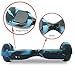 FBSPORT 6.5inch Silicone Scratch Protector Cover Case for 2 Wheels Self Balancing Electric Scooter (Blue/Black- Full-Body)