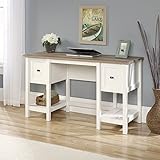Sauder Cottage Road Desk in soft white