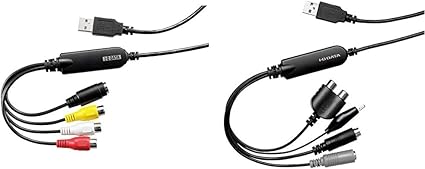 Amazon セット買い I O Data ビデオ Vhs 8mm Dvd ブルーレイ ダビング パソコン取り込み ビデオキャプチャー アナレコ Gv Usb2 Hq I O Data アナレコ Pc 取り込み 録音 アナログ音源 デジタル化 カセットテープ レコード オーディオキャプチャー Ad Usb2