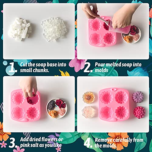 Handmade Soap Making Kit Supplies, DIY Melt & Pour Soap Making Kit for