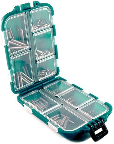 POCKET KIT 6-32 Stainless Steel Socket Set Grub Screw Assortment Set 101 pcs