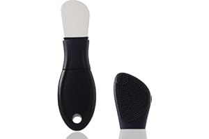 YUSAGO Blackhead Remover Tool,2 in 1 Blackhead Scraper & Silicone Face Scrubber,Pore Scrubber for Face and Nose,for Exfoliati