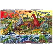 Bigjigs Toys BJ012a Dinosaur Floor Puzzle (24 Piece)