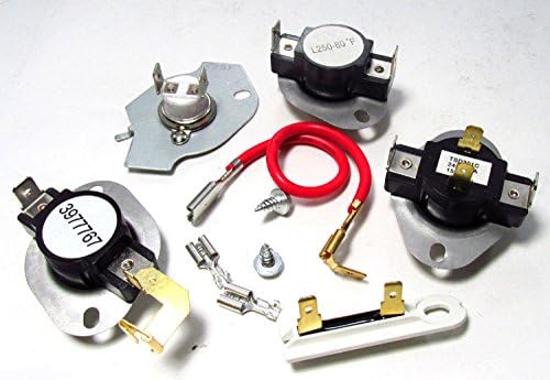 Clothes Washing Machine Replacement Parts NEW New Whirlpool Kenmore Sears Dryer Fuse Thermostat Kit (See Model #'s Below) Free FastShip