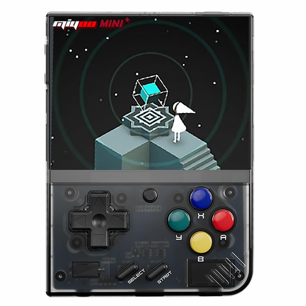 Photo 1 of ***It Didn’t have a battery inside.**Miyoo Miyoo Mini Plus Retro Gaming Console, Handheld Game Console with 3000mAh Battery 3.5'' IPS Screen, Compatible with a Large Variety of Classic Games. Support WiFi & RTC, Black