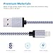 Everdigi iPhone Charger 3Pack 3FT 6FT 10FT, Nylon Braided 8 Pin Lightning to USB Cable, Compatible with iPhone 7/7 Plus/6s/6s Plus/6/6 Plus/5/5S/5C/SE/iPad and iPod(White)
