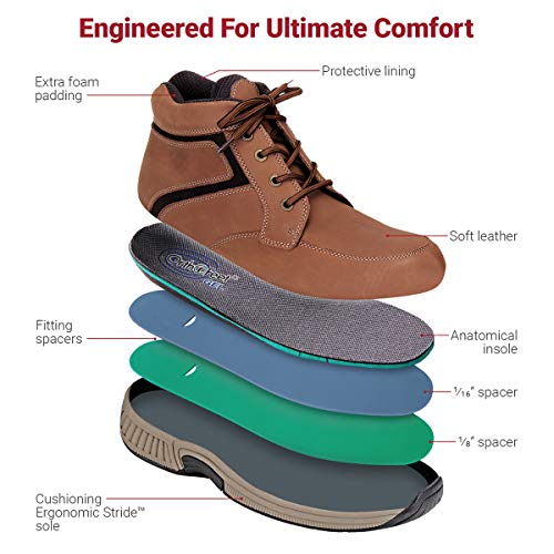 Innovative Orthopedic Boots for Men Ideal for Plantar Fasciitis, Foot  Heel Pain Arch Support Slipp