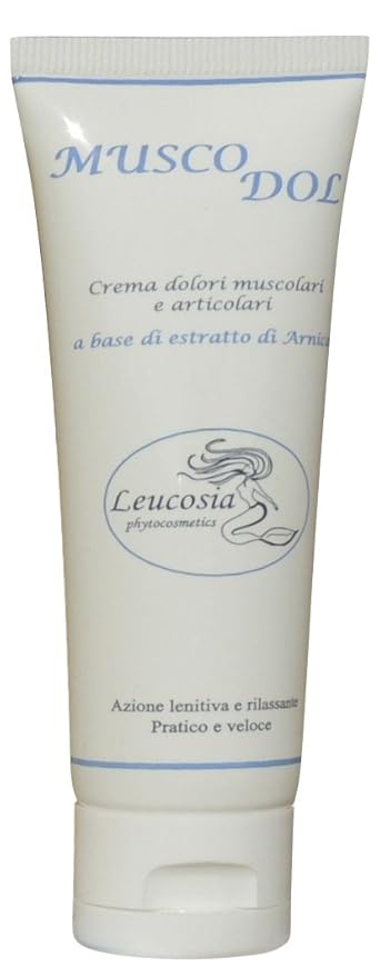 title=MuscoDol- Crema dolori muscolari e articolari- 50 ml- A base di Arnica, ricco di
