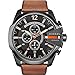 Diesel Watches Mega Chief Leather Watch