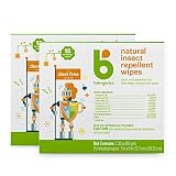Babyganics Insect Wipes, 15 ct, 2 Pack, Packaging May Vary